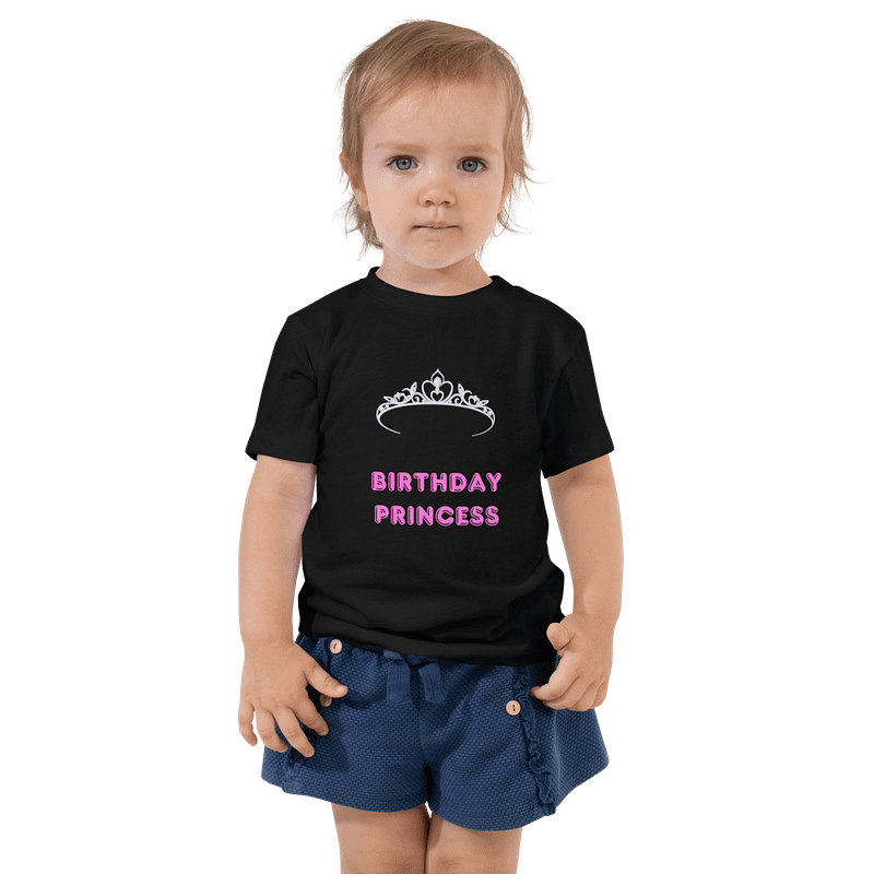 Birthday Princess Tiara Toddler T-Shirt