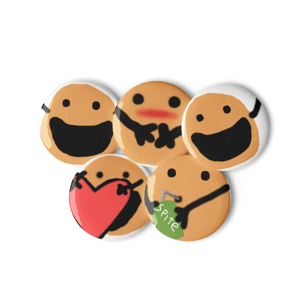 Variety Tato Pins 1.25