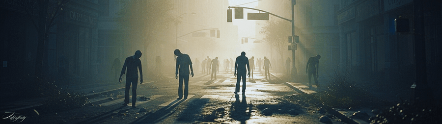 Zombie Apocalypse Desktop Wallpaper Collection #1 (3840x1080) product image (6)