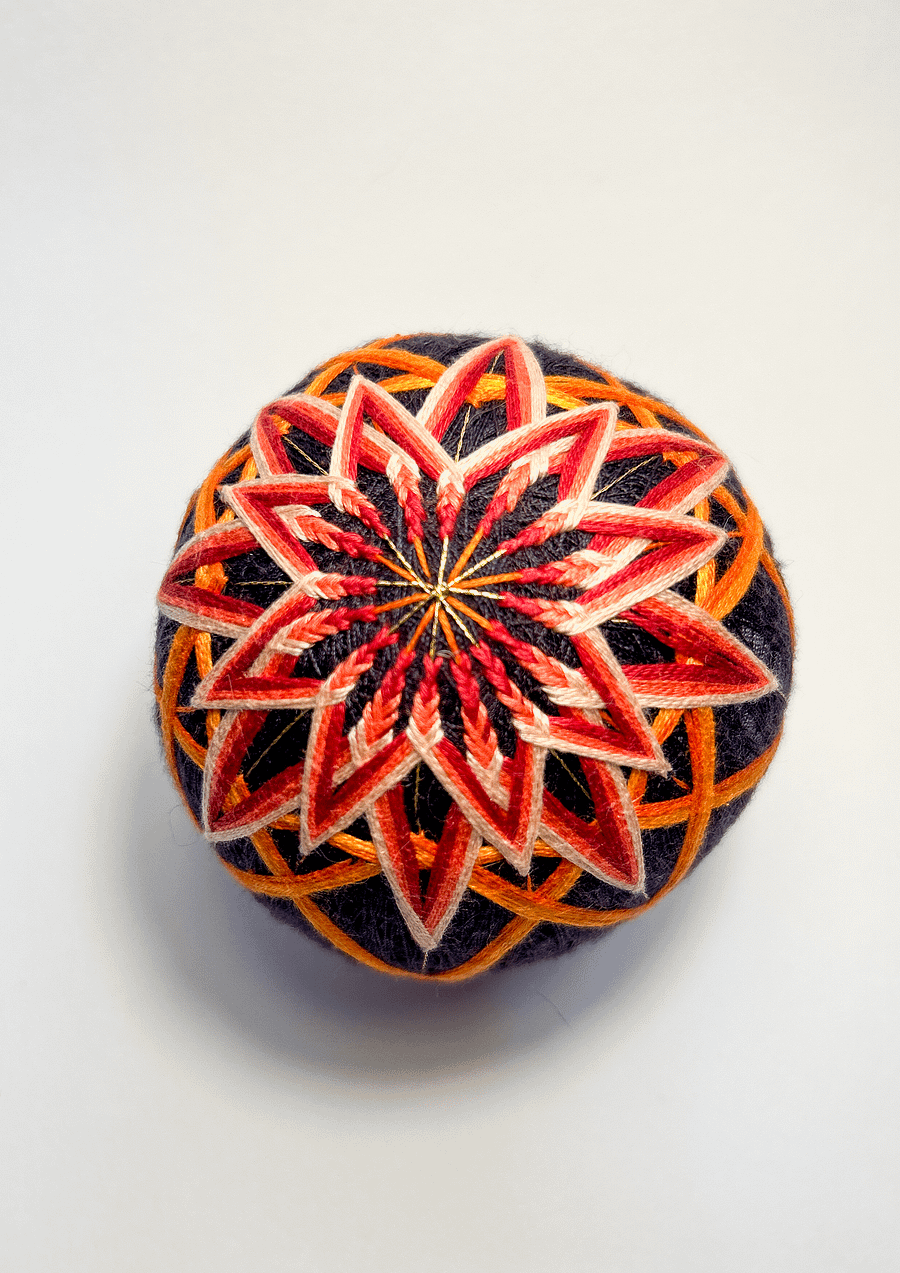 Temari | Chrysanthemum Red product image (3)