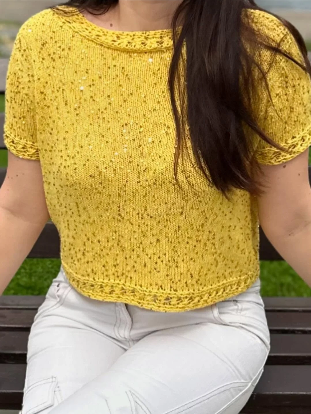 Схема вязания спицами - топа SAKURA-Топ с индивидуальной выкройкой product image (3)