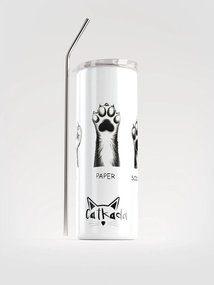 rock, paper, scissors stainless steel cup product image (1)