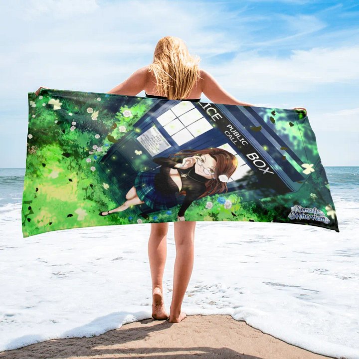 Garden Tardis Towel product image (2)
