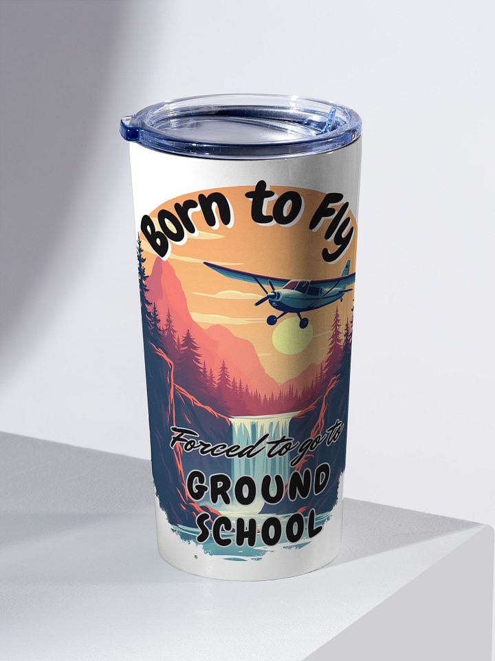 Born to Fly Stainless Steel Tumbler product image (2)