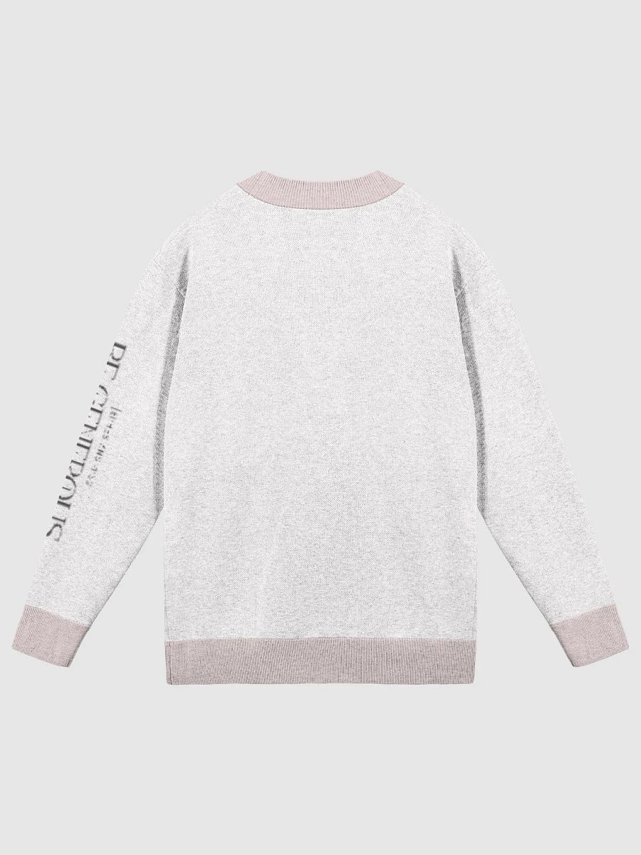 "Be kind" Unisex Jacquard Knit Cardigan product image (6)