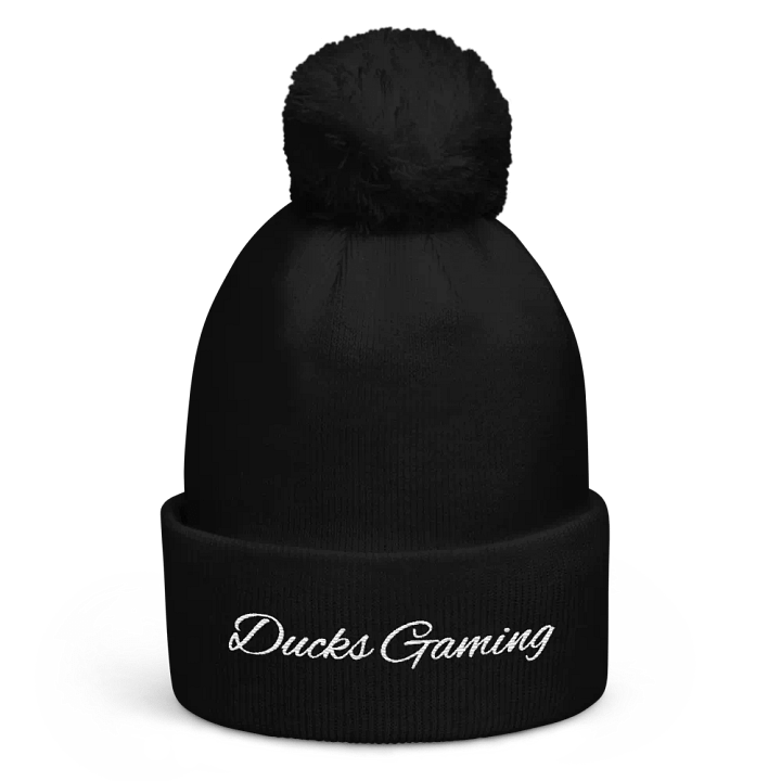 Ducks Gaming Beanie White Lettering product image (1)