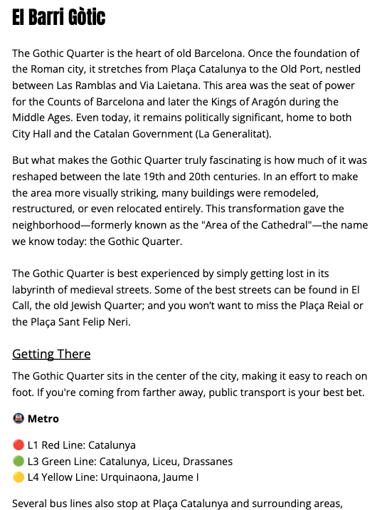 The PATRICK Guide to Barcelona product image (2)
