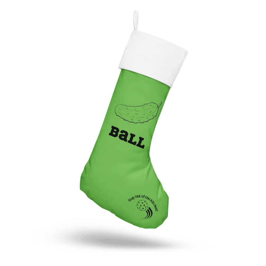 Pickleball Holiday Fun Christmas Stocking product image (2)
