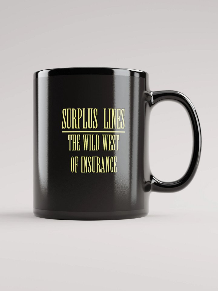 Surplus Lines Wild West Black Mug product image (2)