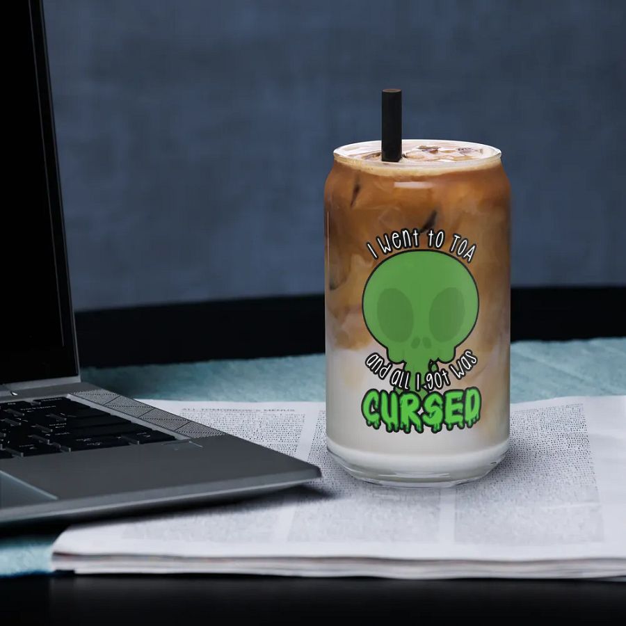 All I Got Was Cursed - Hunter - Can Glass product image (3)