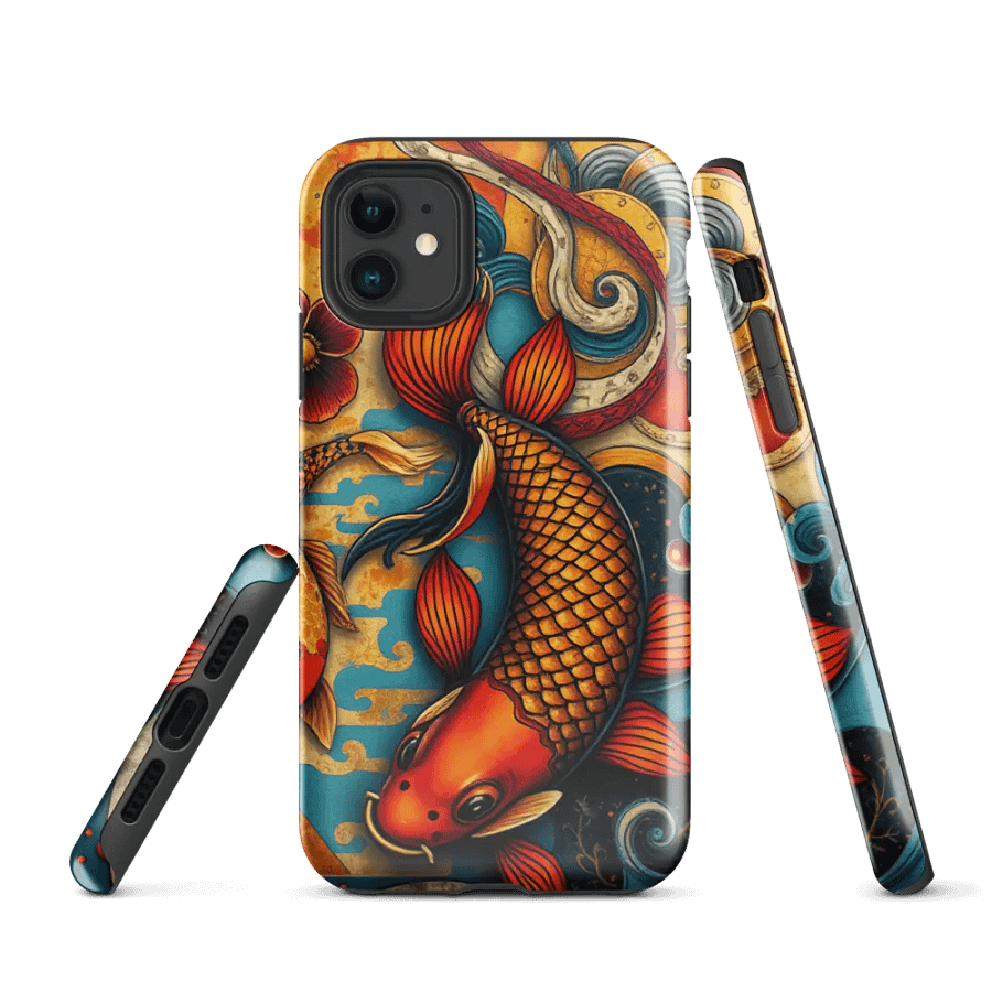 Koi Serenity Tough iPhone® Case product image (1)