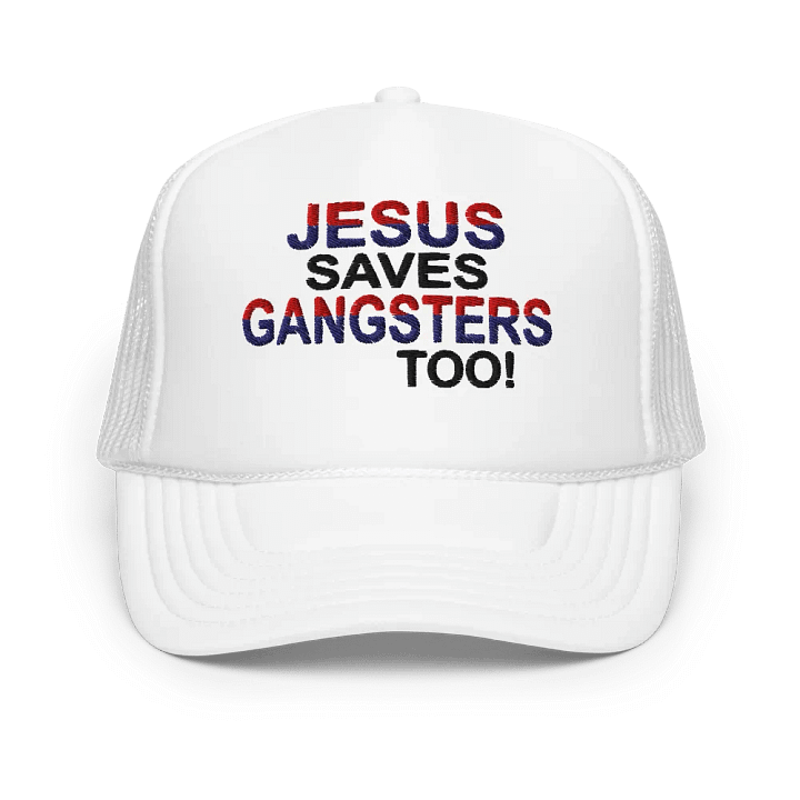 Jesus Saves Gangsters Too Hat product image (10)