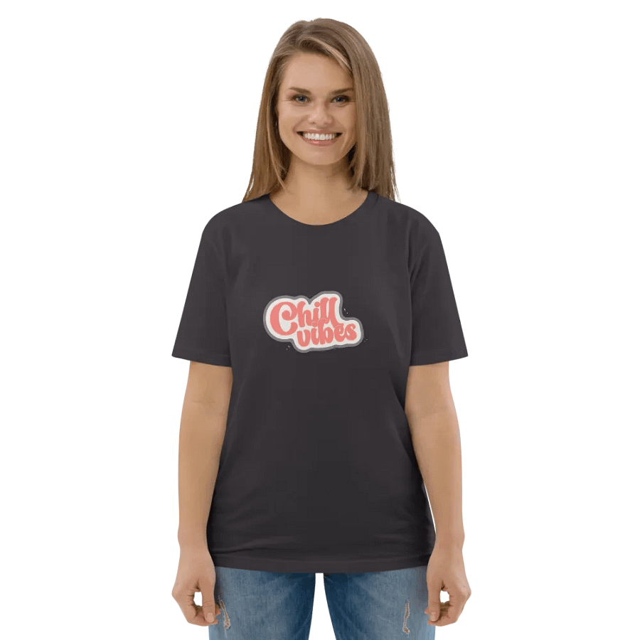 Chill Vibes Organic Cotton T-shirt product image (139)