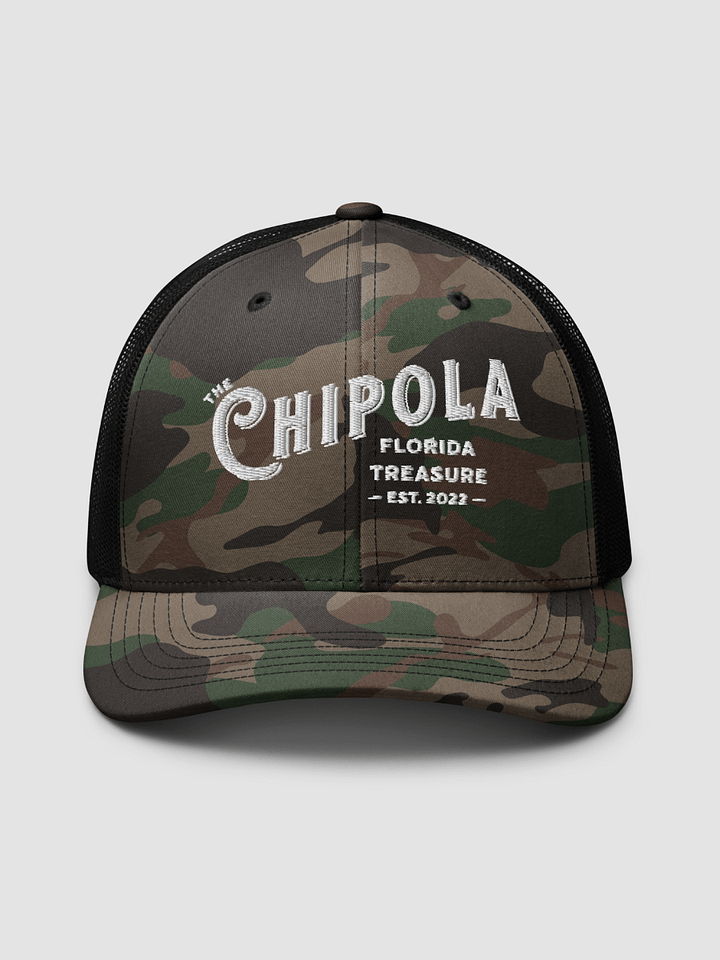The Chipola Camouflage Trucker Hat product image (1)