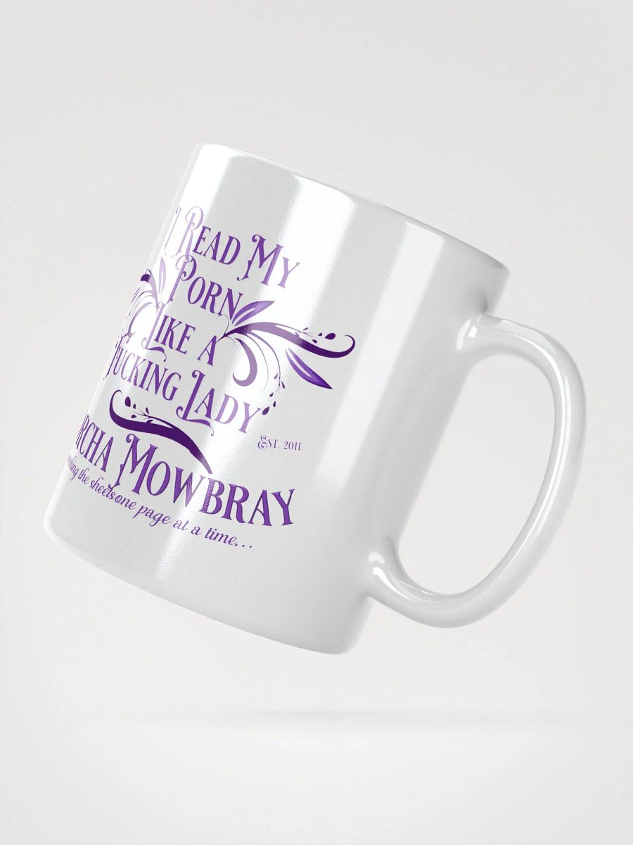 Coffee Mug - I Read My P*rn product image (6)