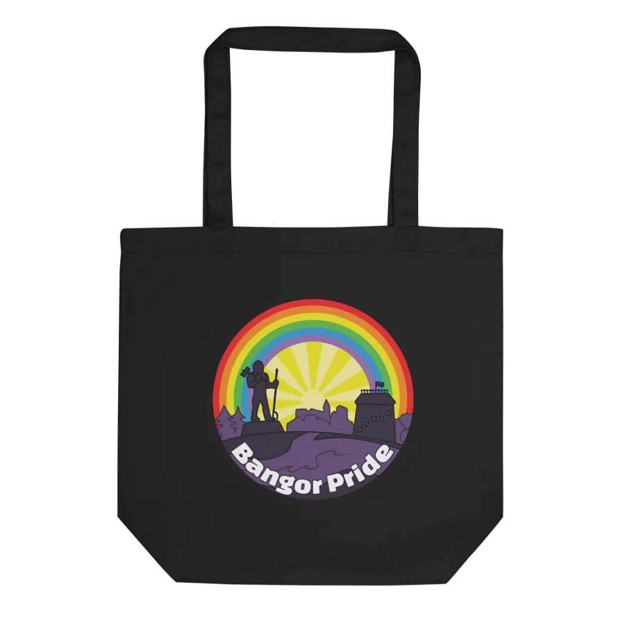 Bangor Pride Organic Cotton Twill Tote Bag product image (1)