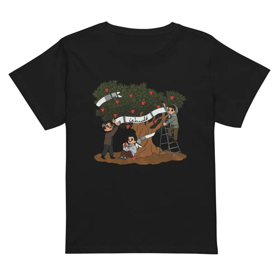PALESTINIAN OLIVE TREE - High Waist Tee product image (2)