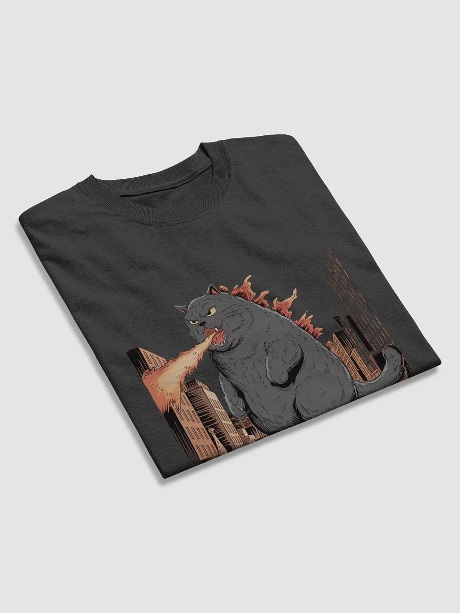 Chonkzilla Fire-Breathing Cat Gildan Heavyweight T-Shirt product image (3)