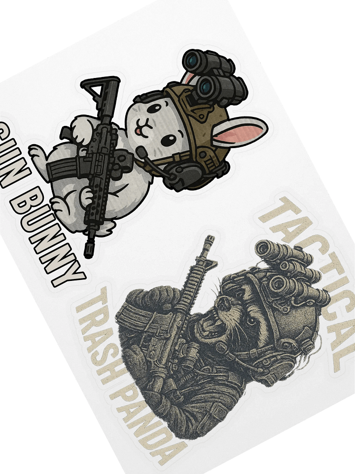 Tactical Animal Stickers product image (1)