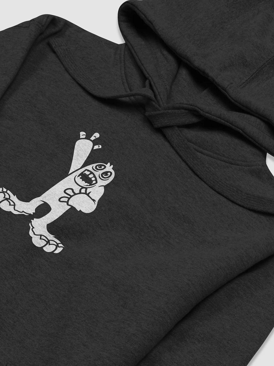 Mammott Single Color (White on Dark) Hoodie product image (3)