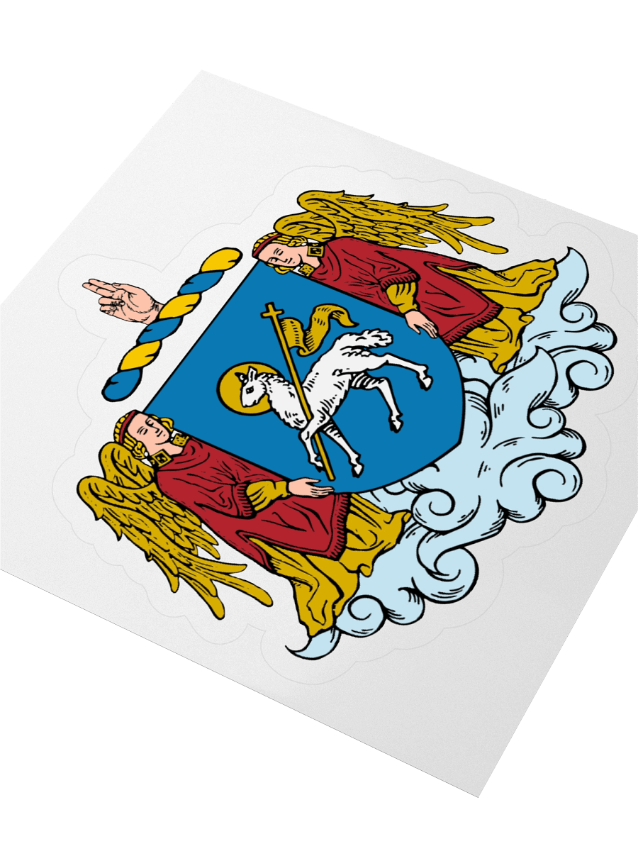 The Lamb of God Kiss Cut Sticker product image (3)
