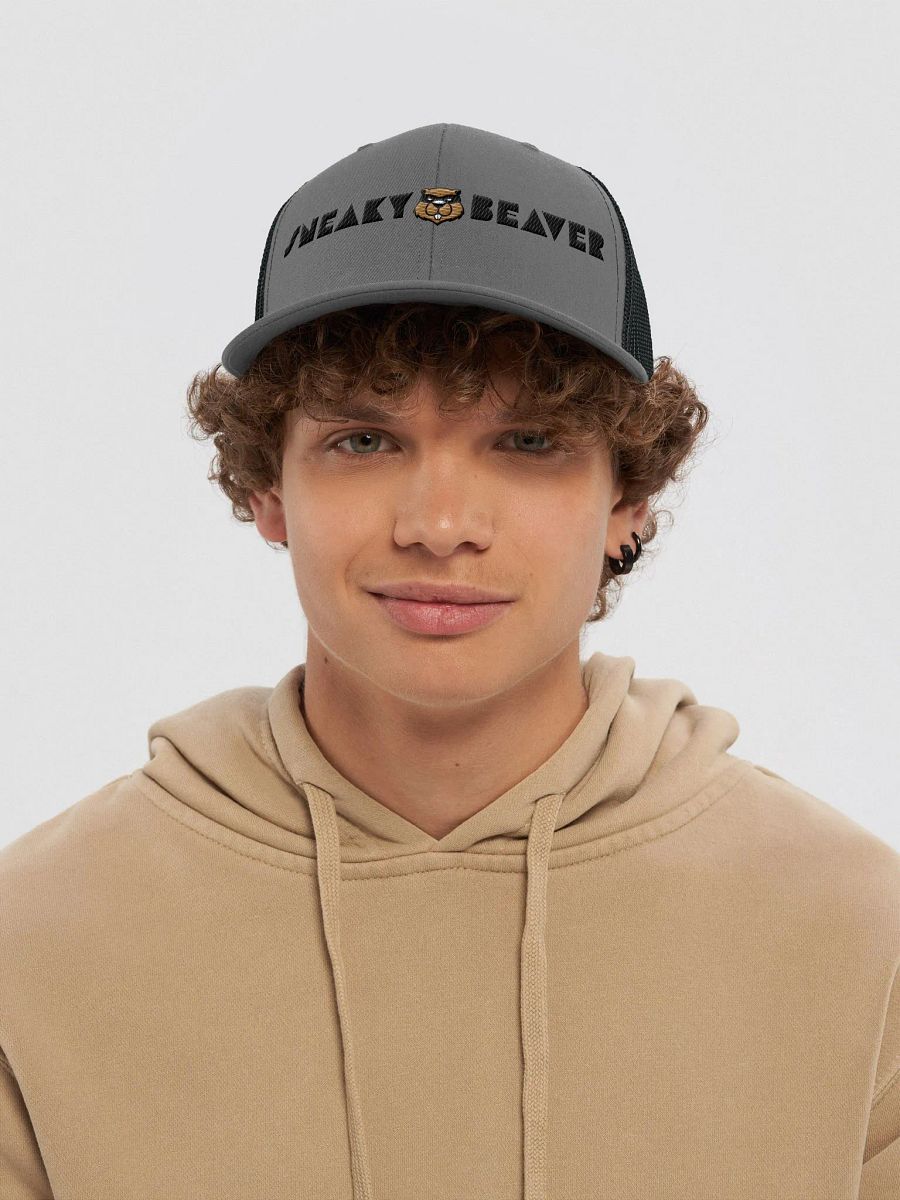 Sneaky Trucker embroidered cap product image (25)
