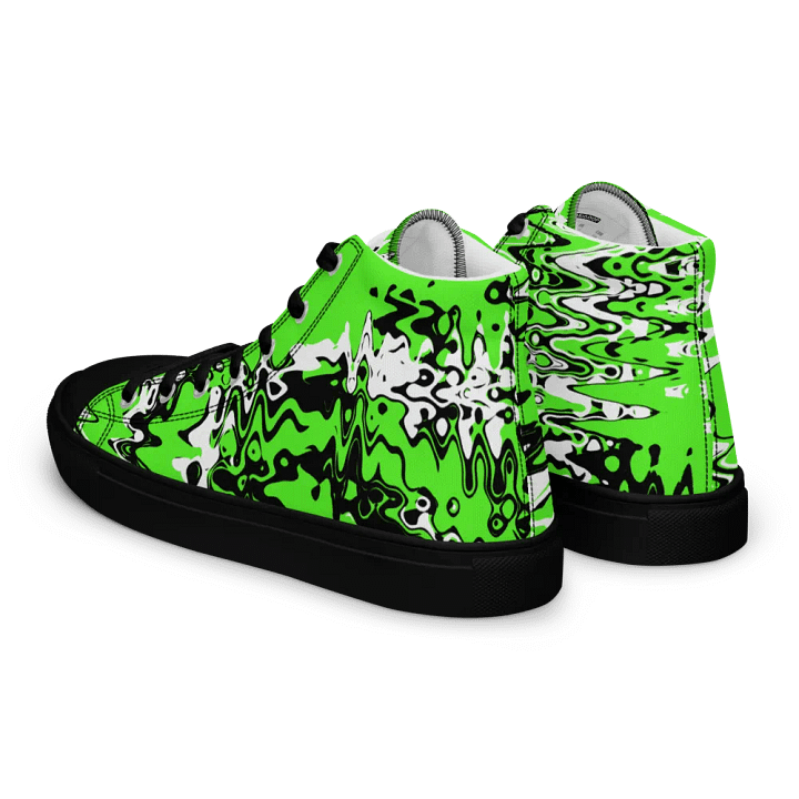 cybergreen high top canvas shoes (womens) product image (2)