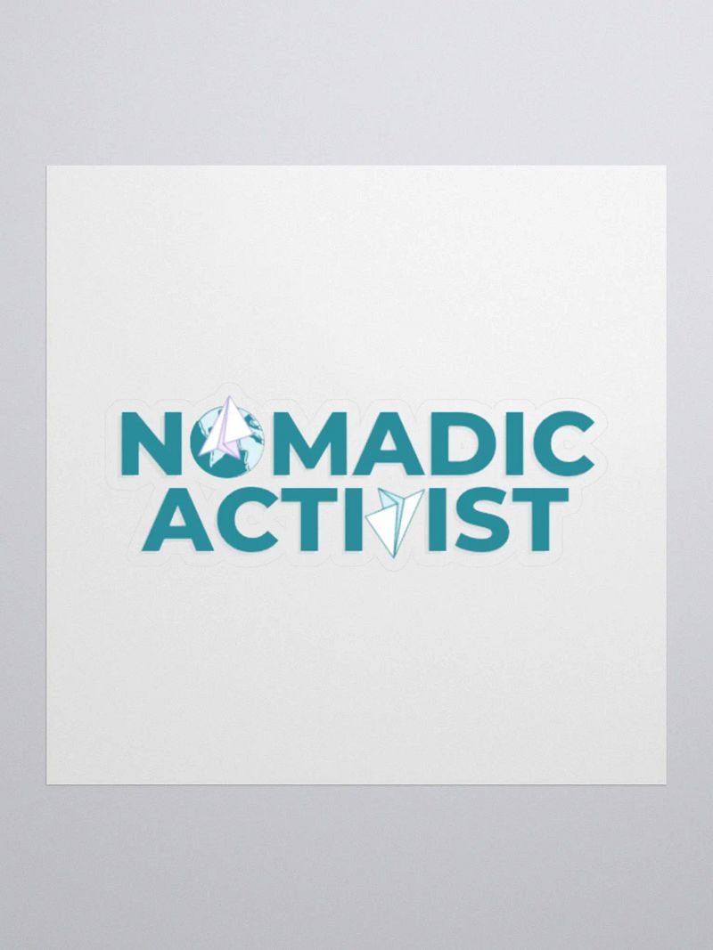 Nomadic Activist Sticker