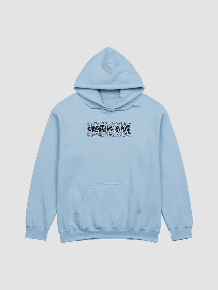 CREATIVE CHAOS HOODIE - Black txt product image (18)