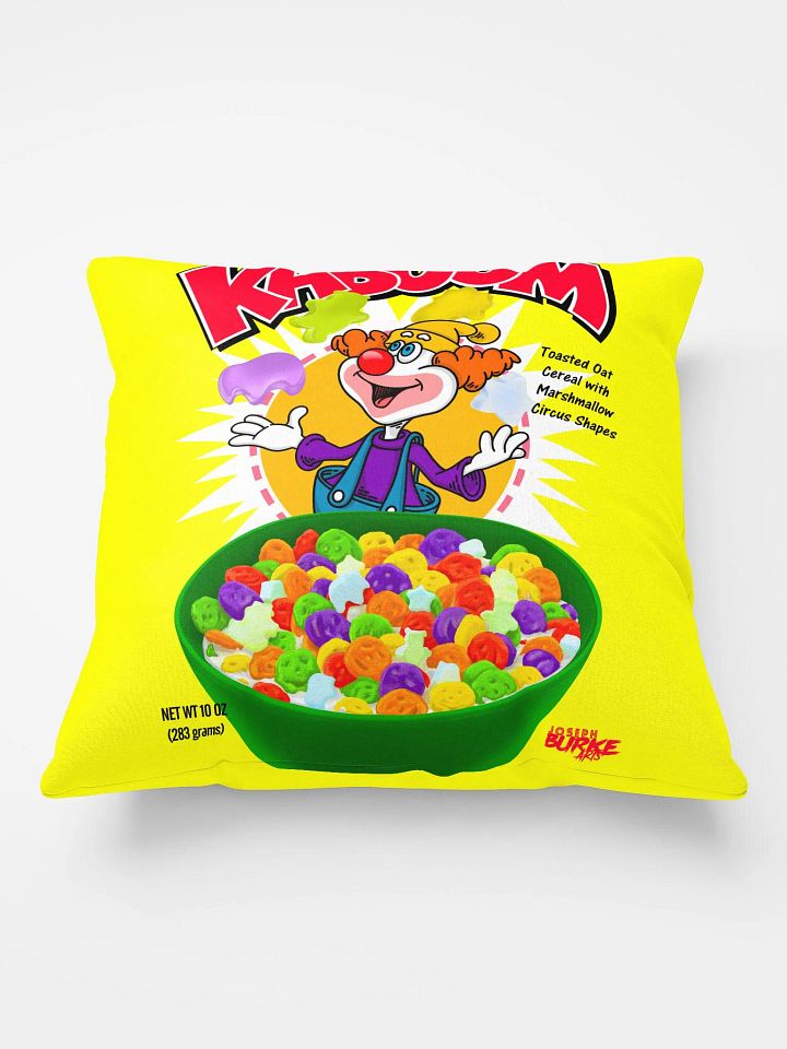 🥣 Saturday Morning Breakfast Kaboom! Pillow 🥣 product image (1)