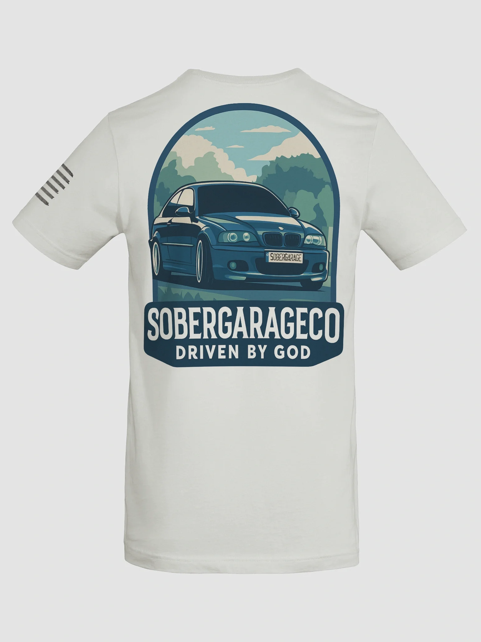 BMW E46 Sober Garage CO Stylized T-Shirt product image (86)