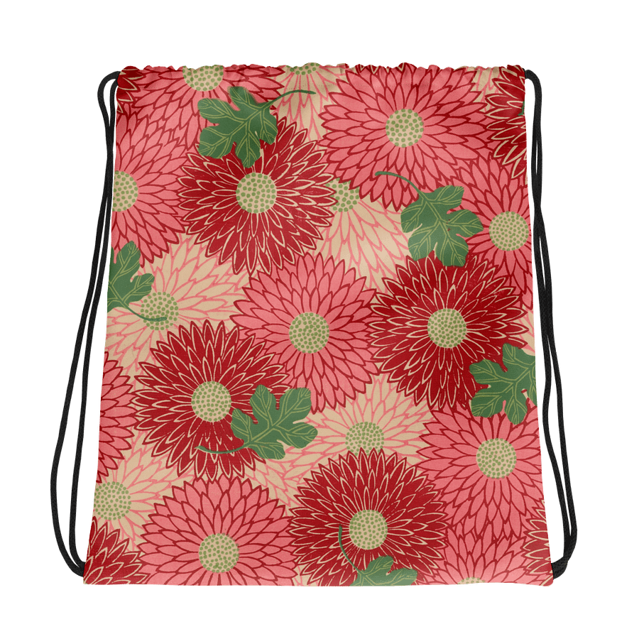 Blooming. Drawstring Backpack product image (1)