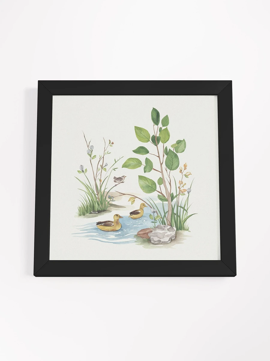 Tranquil Ducks Watercolor - Framed Poster product image (4)