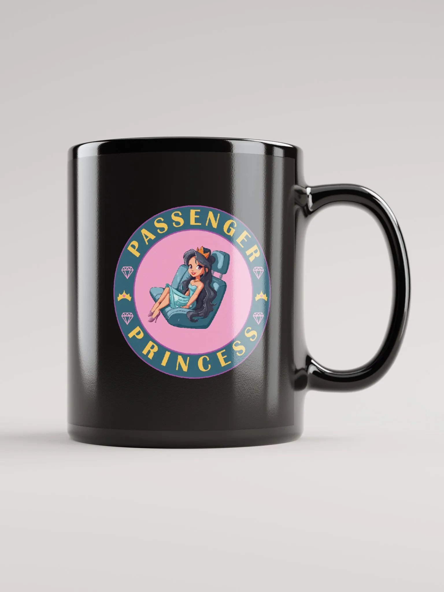 Passenger Princess Always | Black Mug product image (1)
