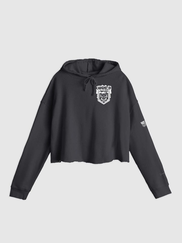 DarkAlpha American Flag/ Axe, Women’s Lightweight Cropped Hoodie product image (1)