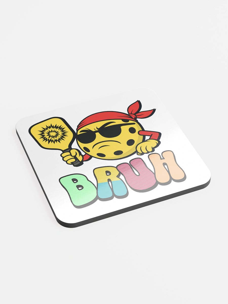 Bruh Pickleball Funky Coaster product image (3)