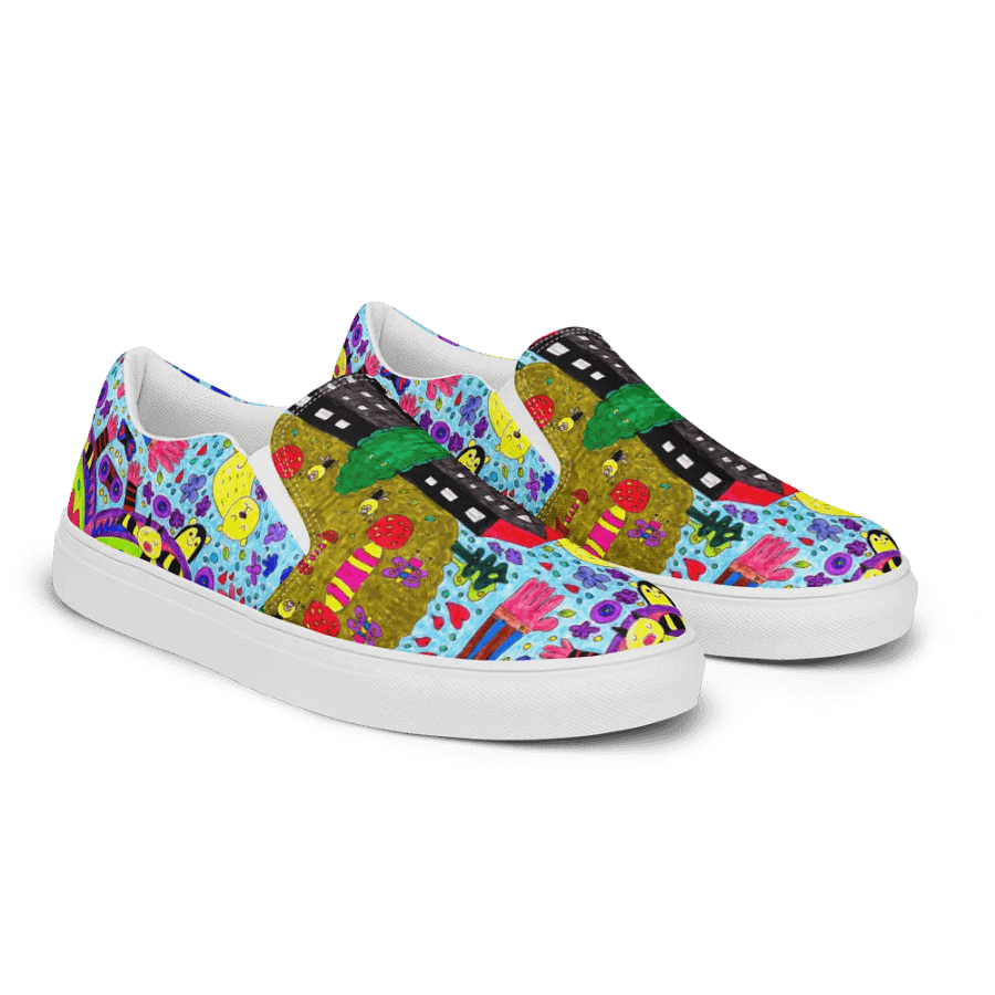 Kaleidoscopic Men's Slip-On Shoes product image (3)