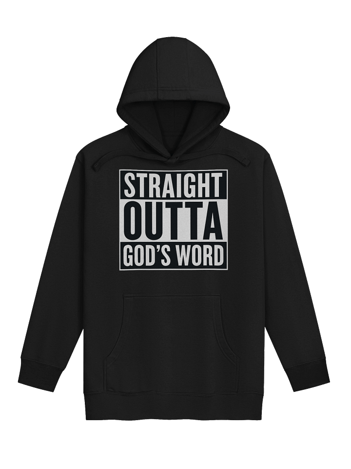 Straight Outta God's Word Premium Hoodie product image (1)