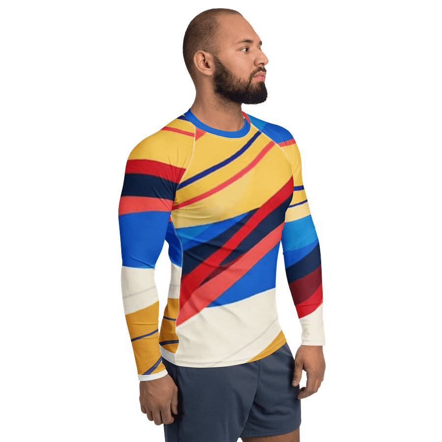 Sun-Safe Performance: Men's All-Over Rash Guard product image (4)