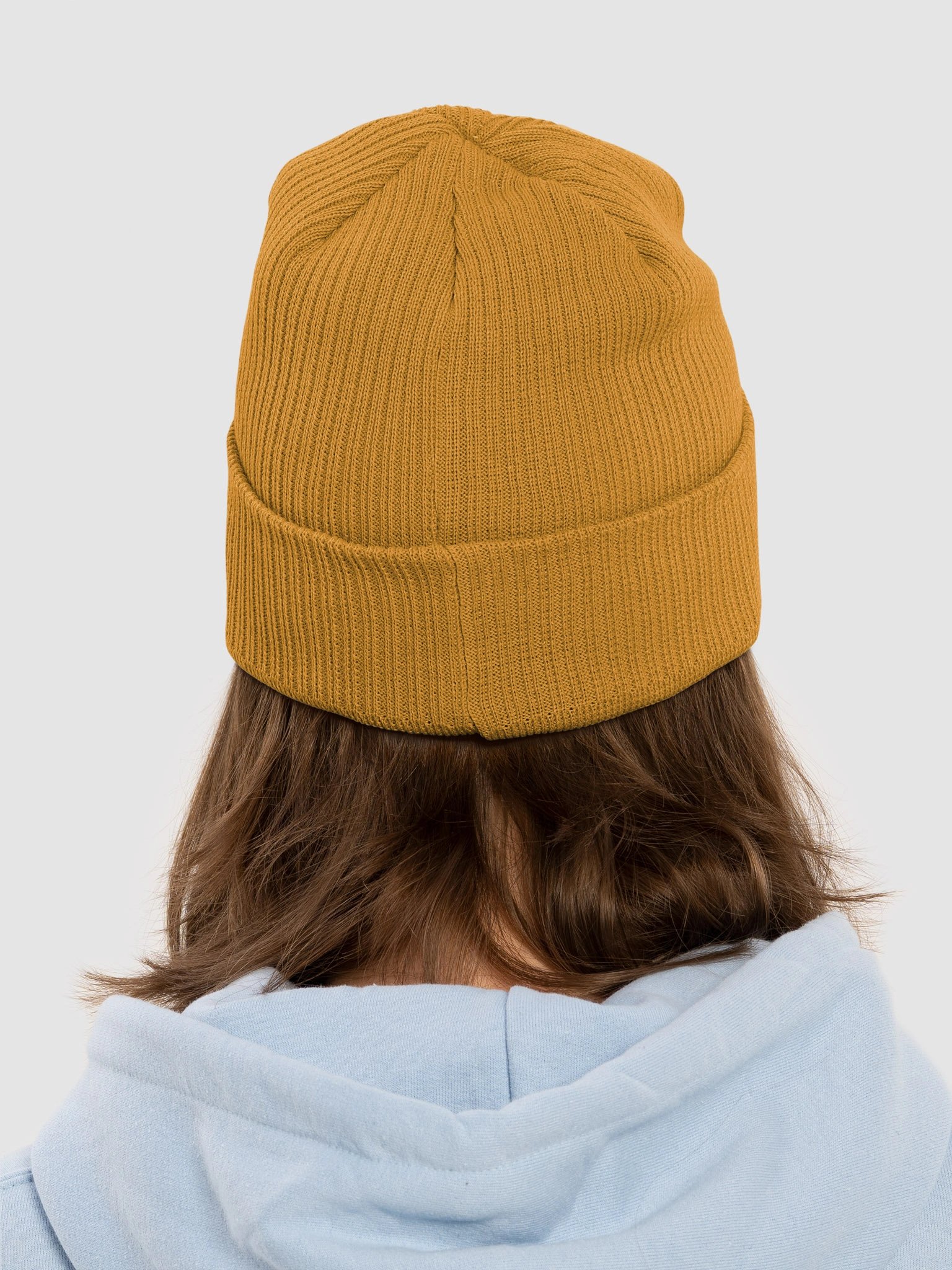 Yellow Banana Army Ribbed Beanie product image (9)
