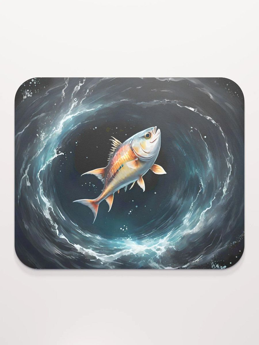 Fish Out Of Black Hole Mouse Pad product image (2)