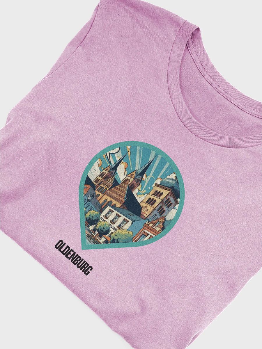 Bella+Canvas Supersoft T-Shirt | AI Design Oldenburg city product image (6)