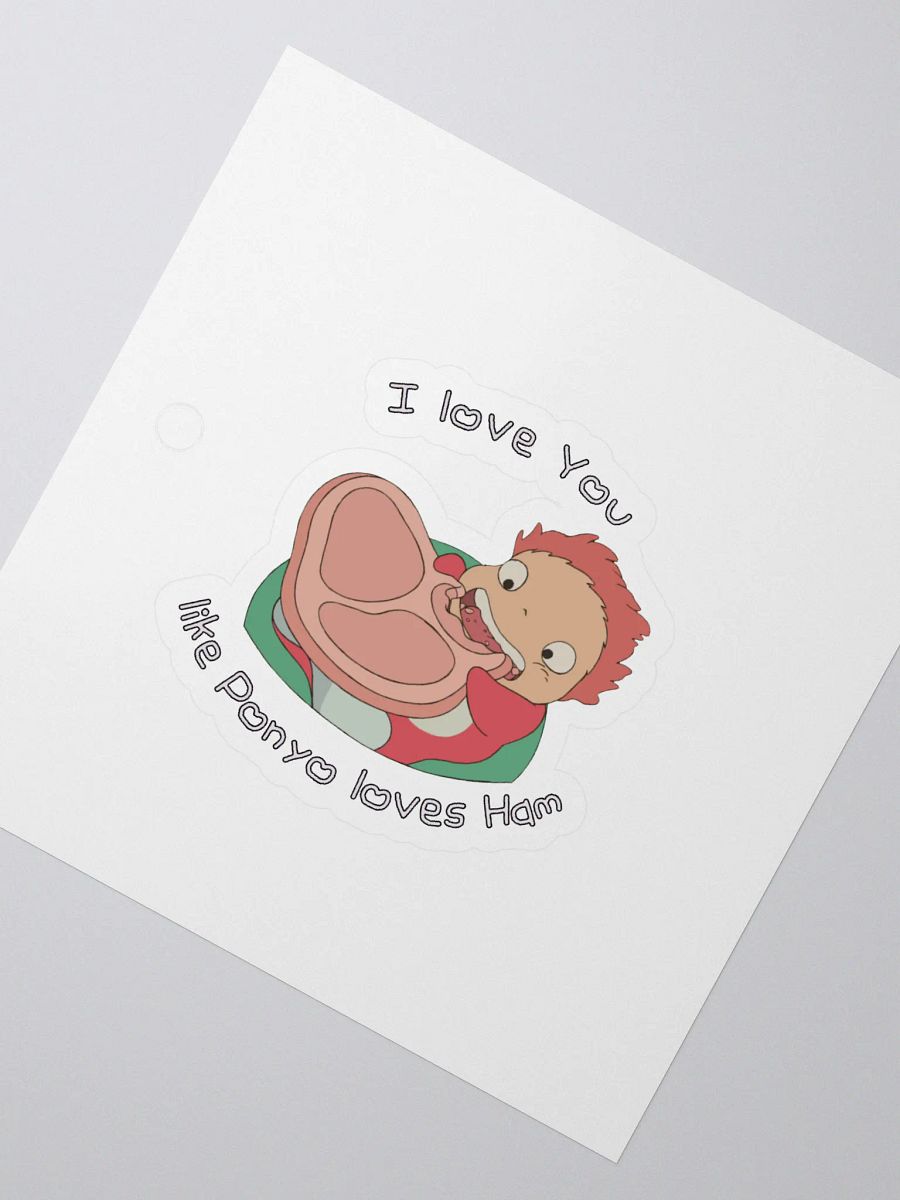 PONYO LOVES HAAAAAM!!! product image (2)