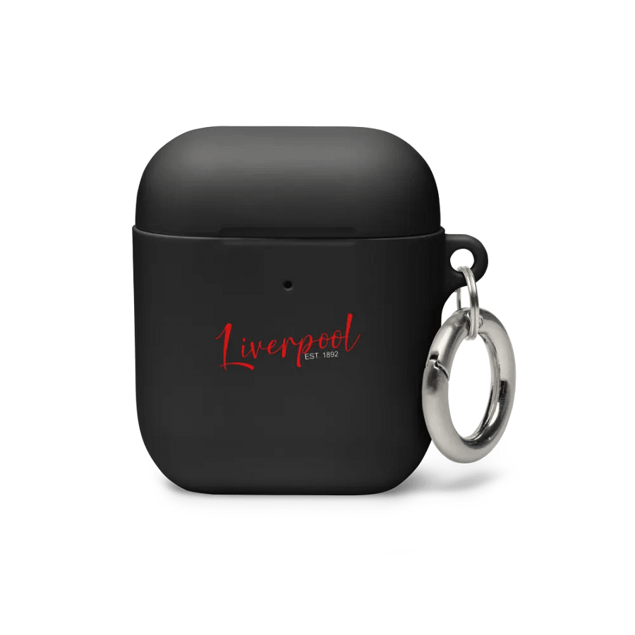 Liverpool Red Cursive AirPods Case product image (1)
