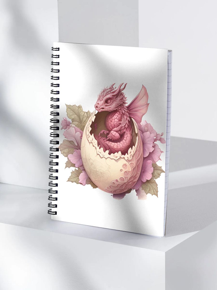 Whimsical Dragon Hatchling Spiral Notebook product image (4)