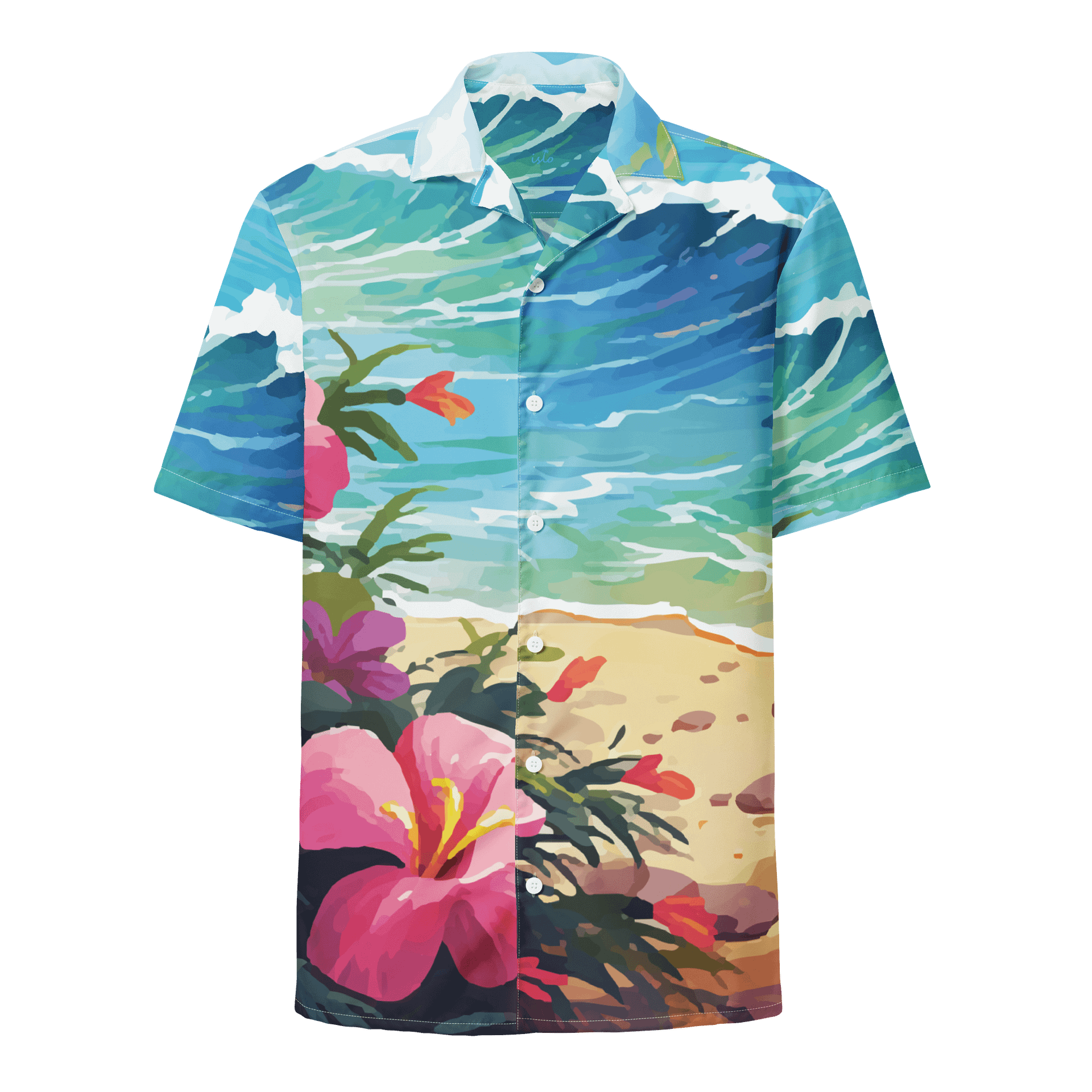 Tropical Paint Hawaiian Shirt product image (3)