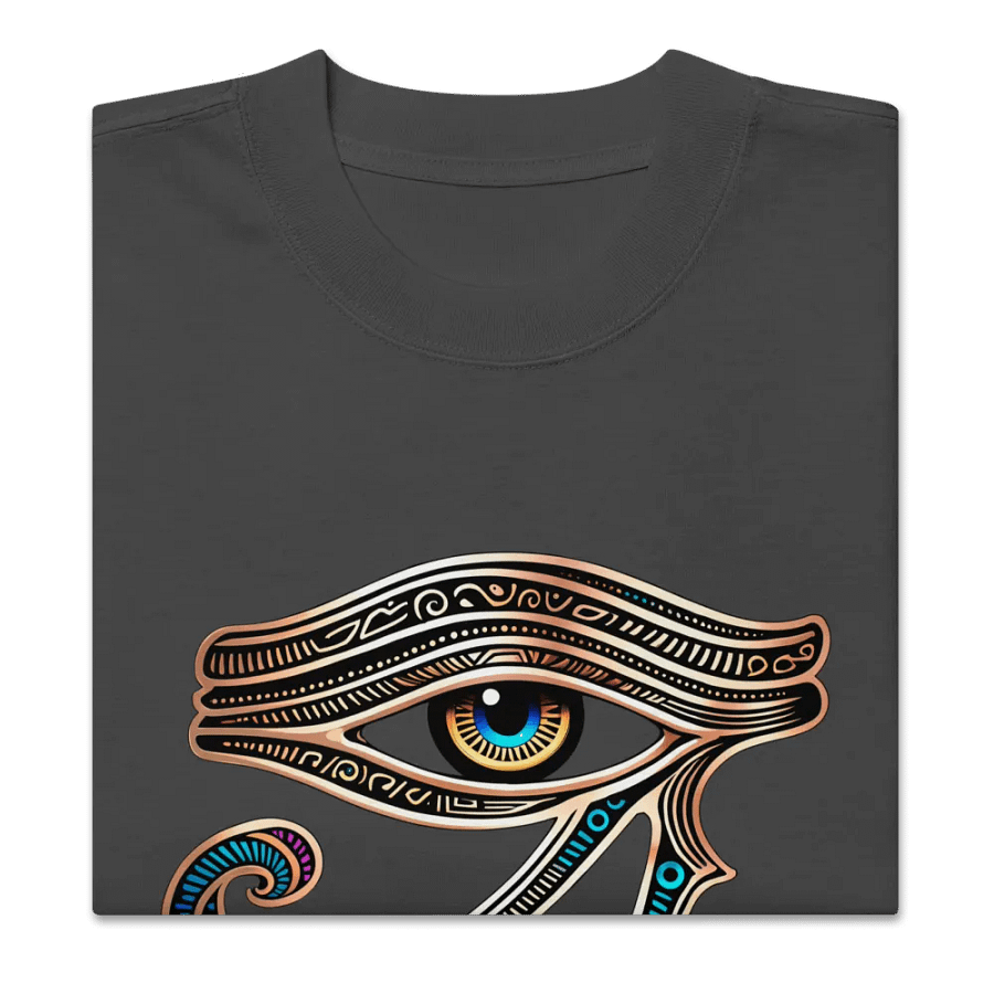 [Eye of Horus 2] Oversized T-Shirt product image (4)