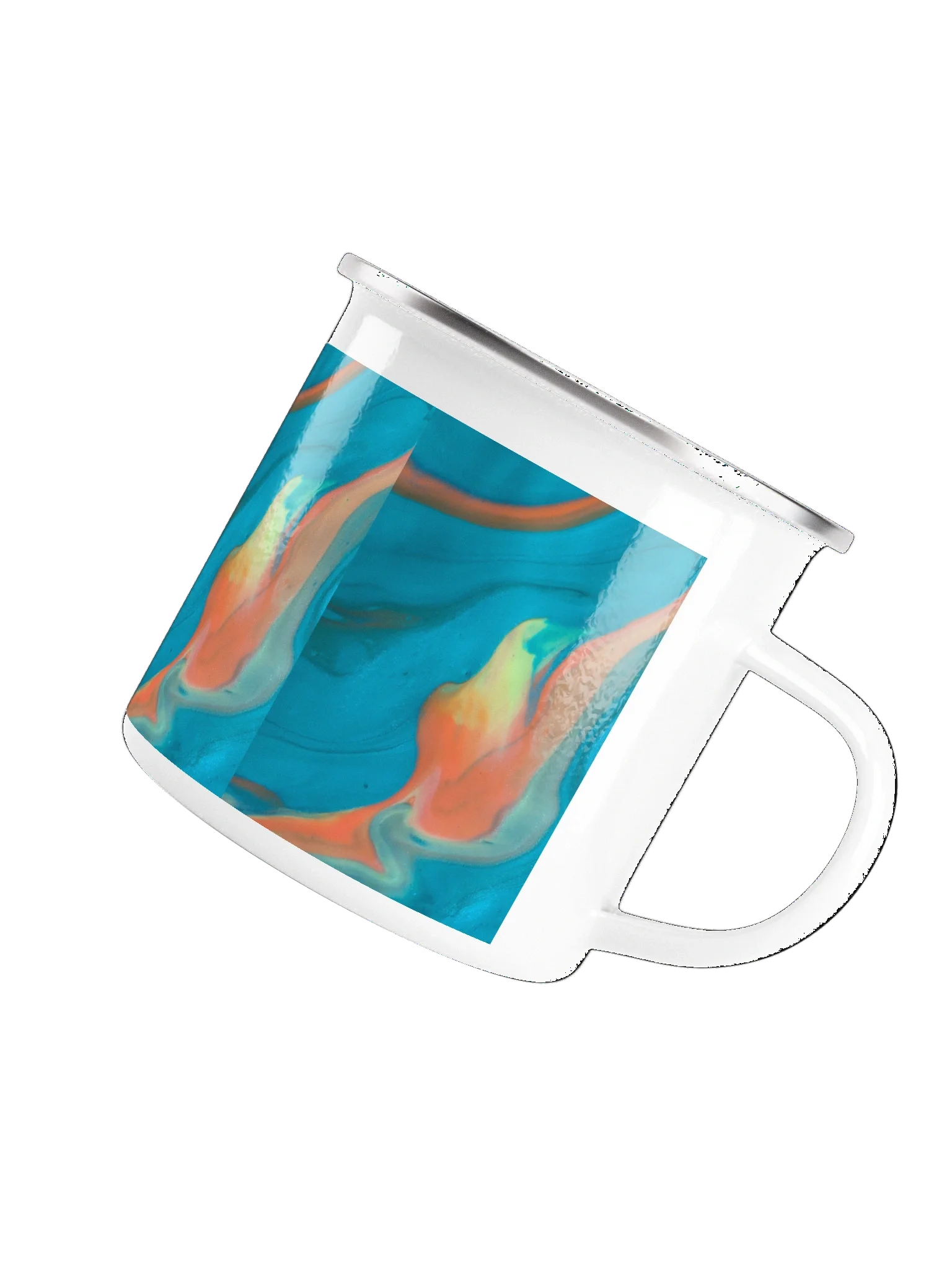 Orange Life in Water Mug product image (5)