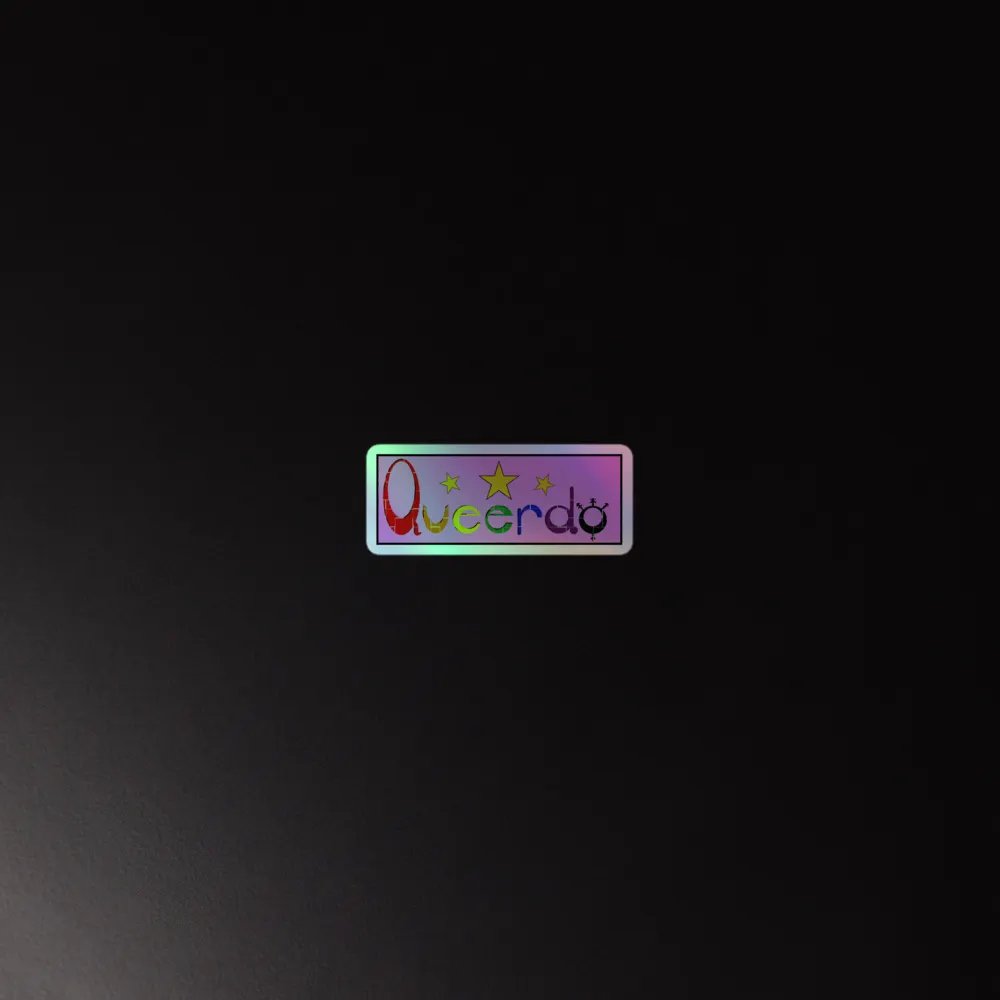 Queerdo Holo Sticker product image (4)