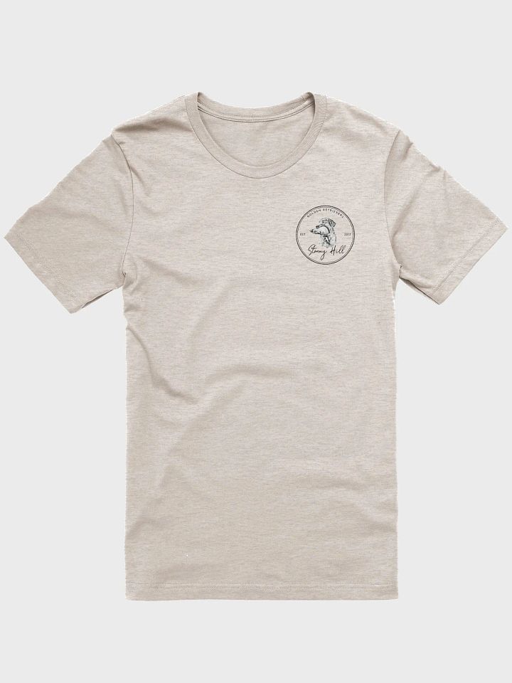 Stormy Hill Logo tee front and back product image (1)